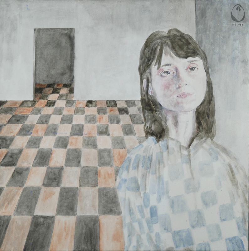 oil on canvas - olio su tela di Piro